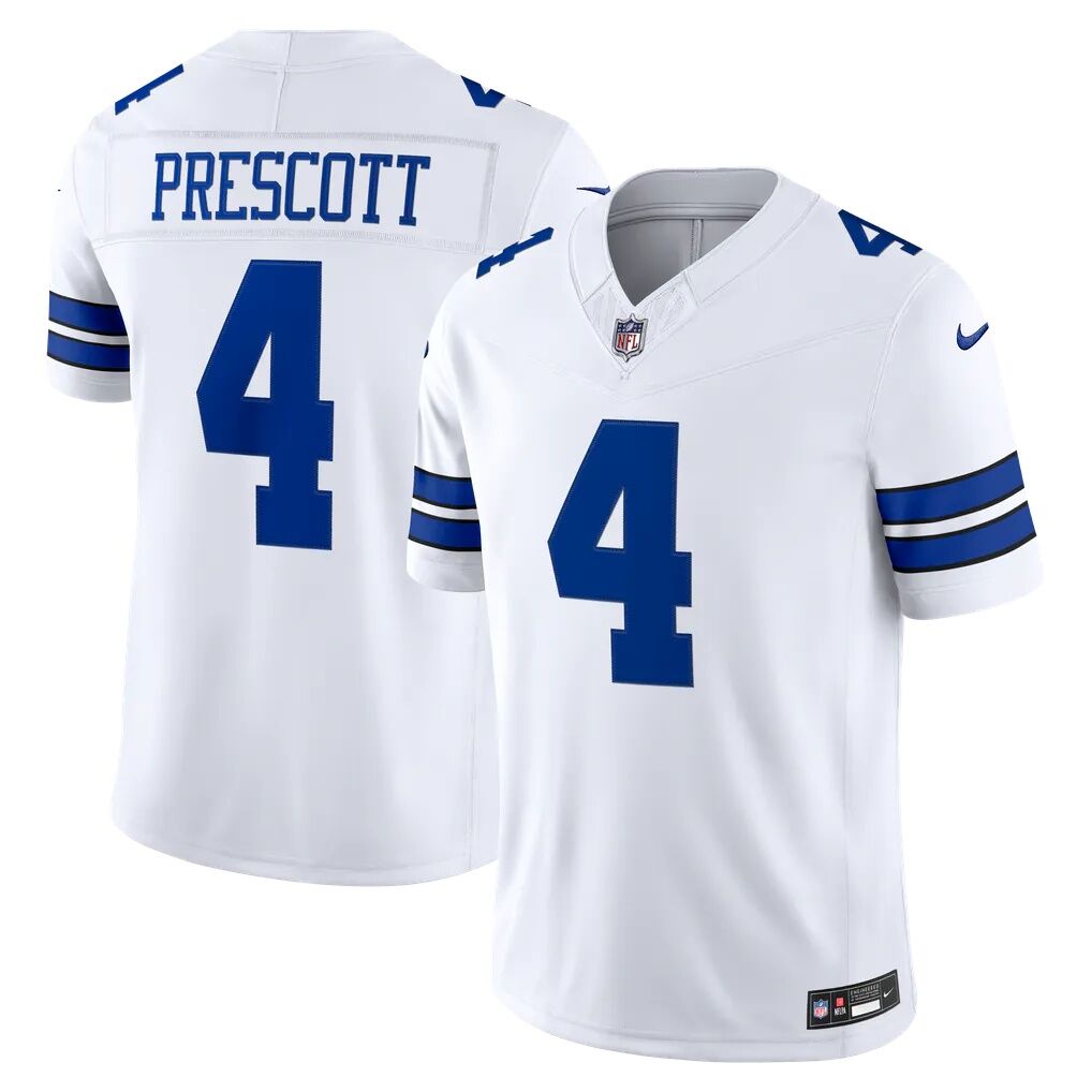 Dak Prescott Dallas Cowboys Nike Vapor F.U.S.E. Stitched Limited Jersey