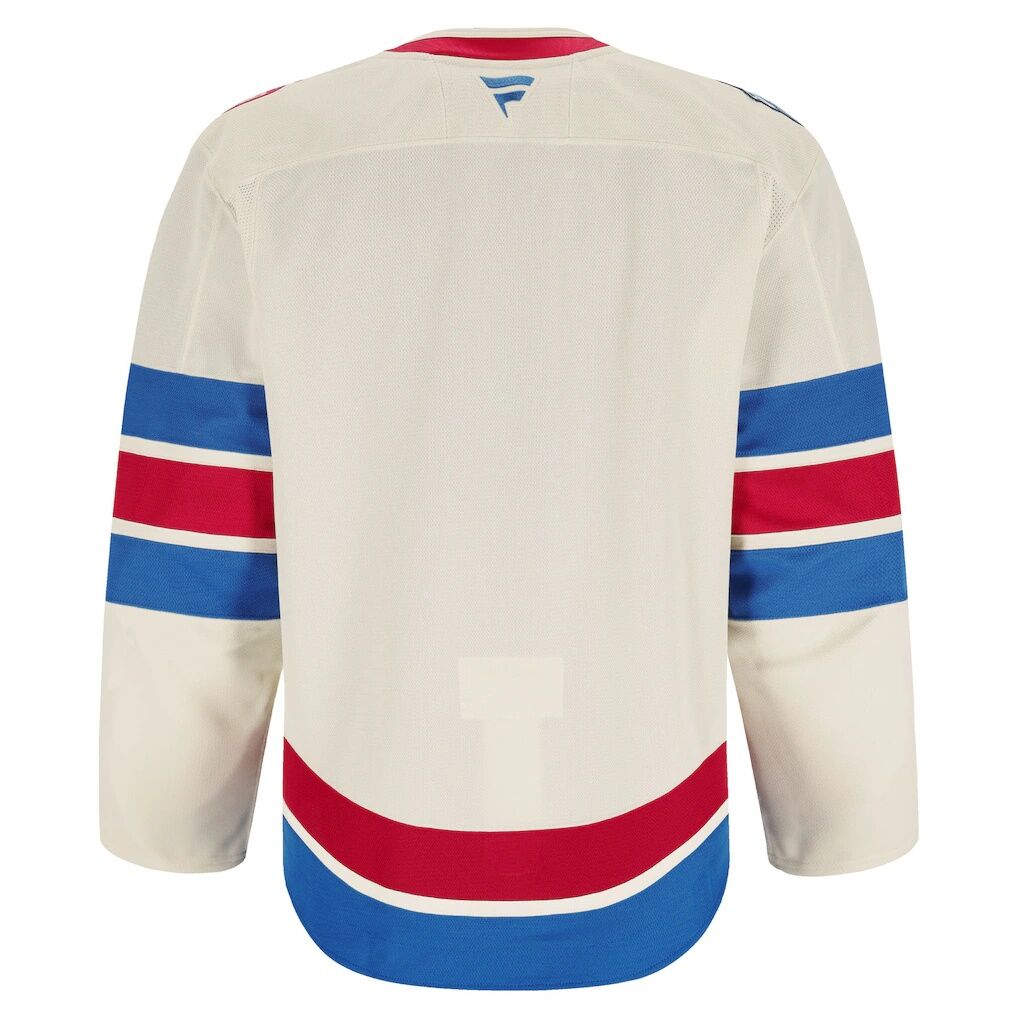 New York Rangers Fashion7 2026 NHL Winter Classic Authentic Pro Jersey - Beige