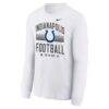 Indianapolis Colts Nike Youth Essential Long Sleeve T-Shirt - White - Side View