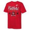 San Francisco 49ers Nike Youth Hometown Rewind Slub Dri-FIT T-Shirt - - Side View