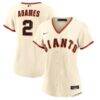 Willy Adames San Francisco Giants Nike Women's Home Replica Jersey - Cream - Front View