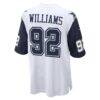 Quinnen Williams Dallas Cowboys Nike Game Jersey - White - Detail View