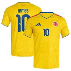 James Rodriguez Colombia National Team adidas 2026 Home Replica Jersey