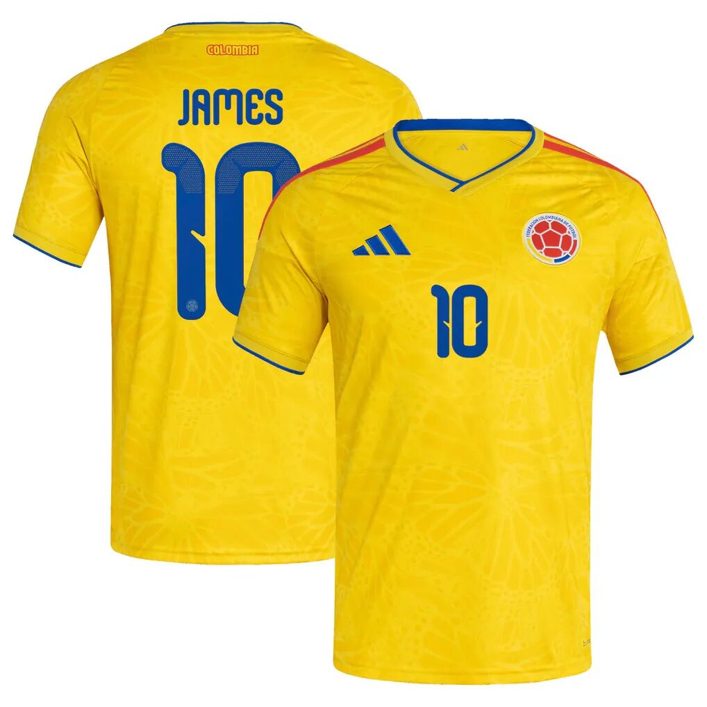 James Rodriguez Colombia National Team adidas 2026 Home Replica Jersey