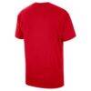 Houston Rockets Nike Men's Twill Logo T-Shirt - Red - Detail View