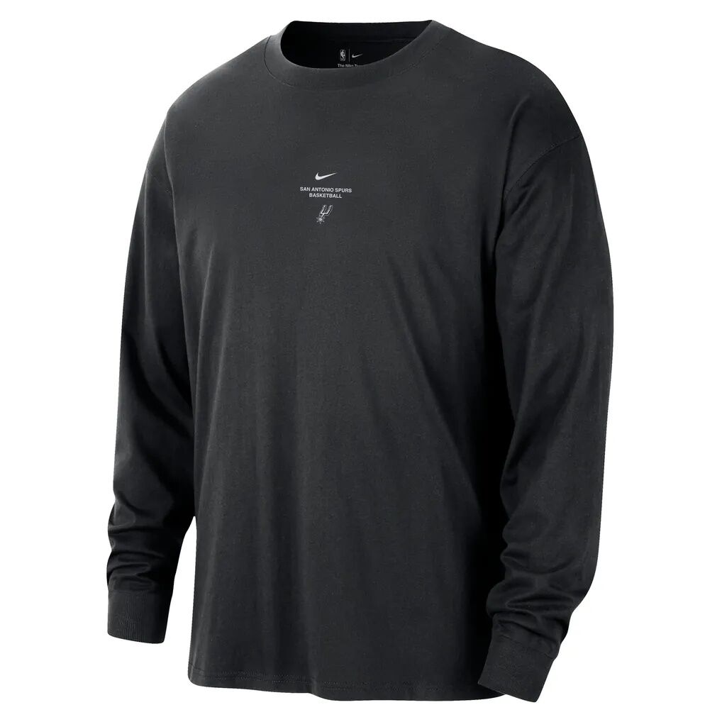San Antonio Spurs Nike 2026 Standard Issue Pre-Game Performance Long Sleeve T-Shirt