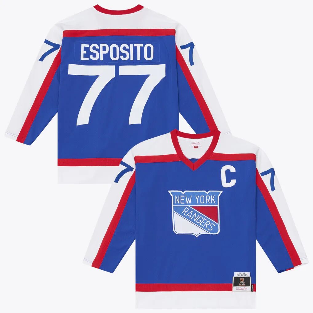Phil Esposito New York Rangers Mitchell & Ness 1977/78 Power Play Jersey