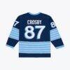 Sidney Crosby Pittsburgh Penguins Mitchell & Ness 2011 Winter Classic Power Play Jersey - Blue - Side View