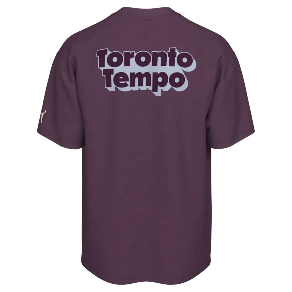 Toronto Tempo Nike Women's Washed T-Shirt - Bordeaux