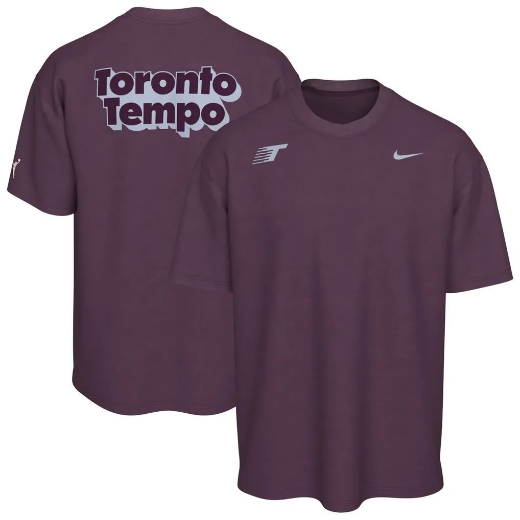 Toronto Tempo Nike Women's Washed T-Shirt - Bordeaux