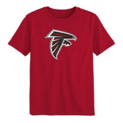 Atlanta Falcons Outerstuff Preschool Primary Logo T-Shirt - Red - Front View
