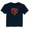 Chicago Bears Outerstuff Infant Primary Logo T-Shirt - Navy - Front View