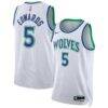 Anthony Edwards Minnesota Timberwolves Nike Unisex Swingman Jersey - White - Front View