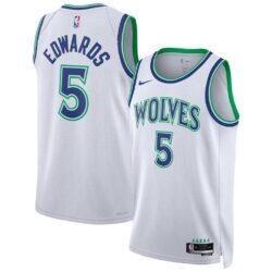 Anthony Edwards Minnesota Timberwolves Nike Unisex Swingman Jersey - Association Edition