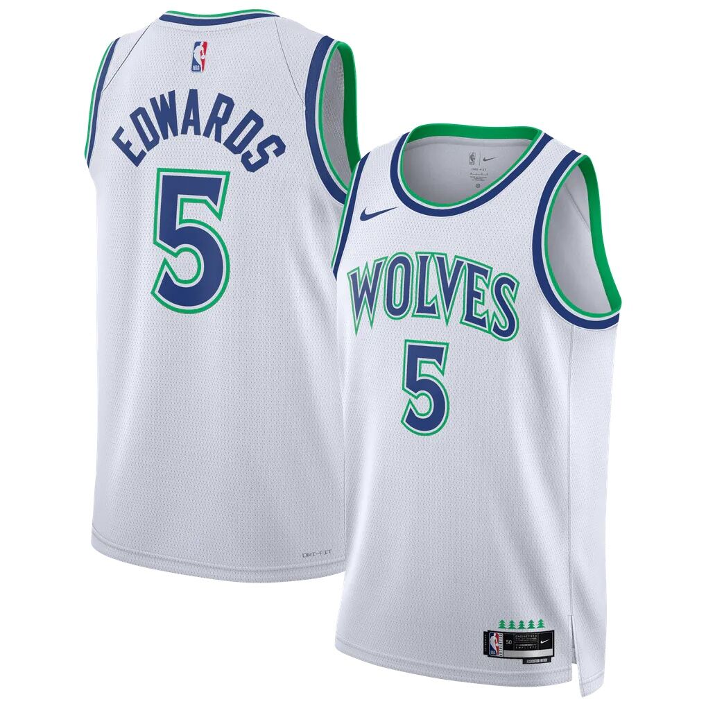 Anthony Edwards Minnesota Timberwolves Nike Unisex Swingman Jersey - Association Edition