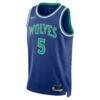 Anthony Edwards Minnesota Timberwolves Nike Unisex Swingman Jersey - Blue - Side View