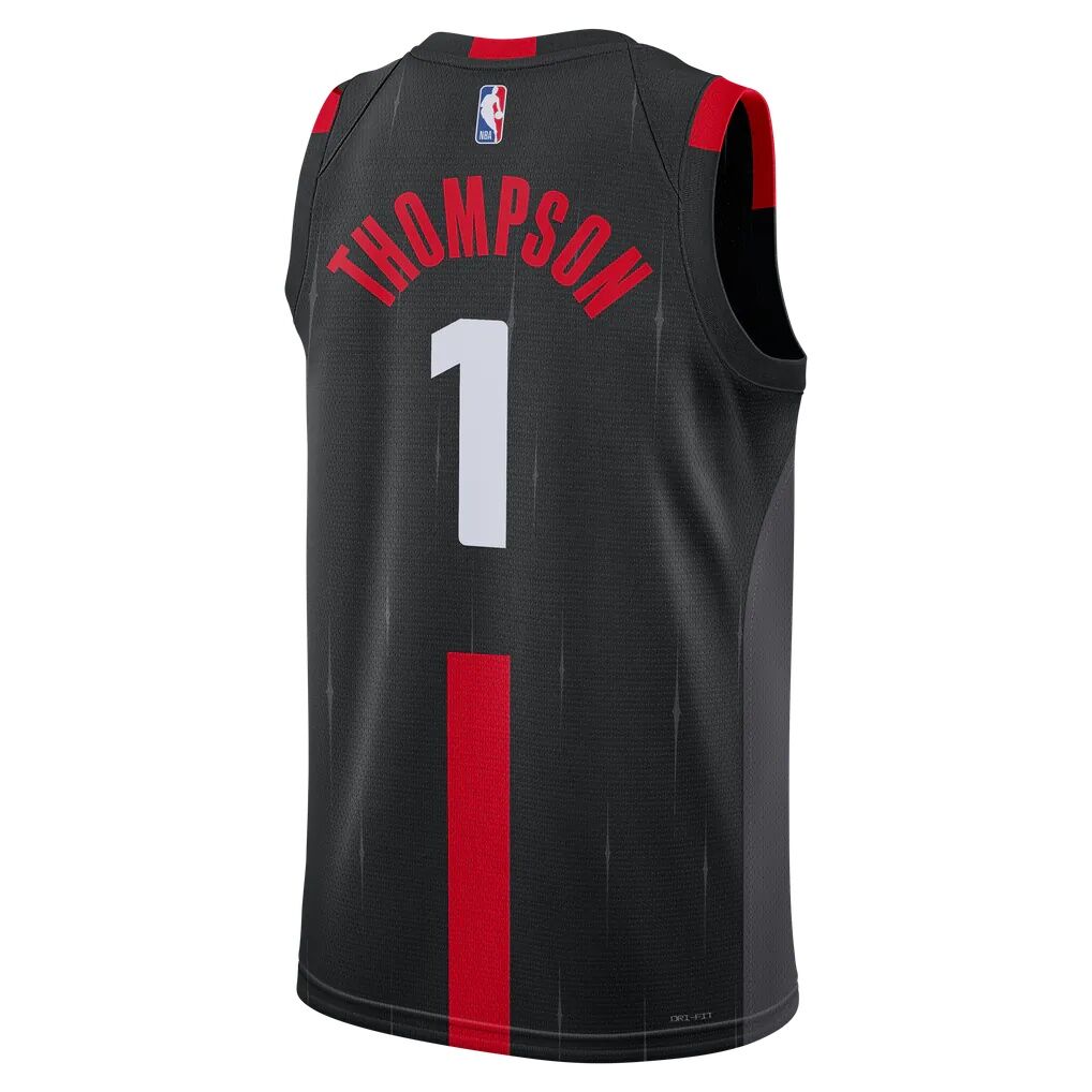 Amen Thompson Houston Rockets Jordan Brand Unisex Swingman Jersey - Statement Edition