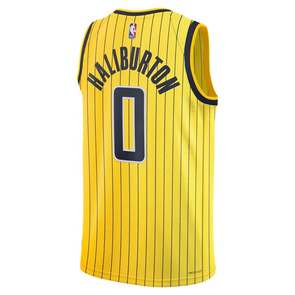 Tyrese Haliburton Indiana Pacers Jordan Brand Unisex Swingman Jersey - Statement Edition