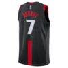 Kevin Durant Houston Rockets Jordan Brand Unisex Swingman Jersey - Black - Detail View