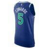 Anthony Edwards Minnesota Timberwolves Nike Authentic Jersey - Blue - Detail View