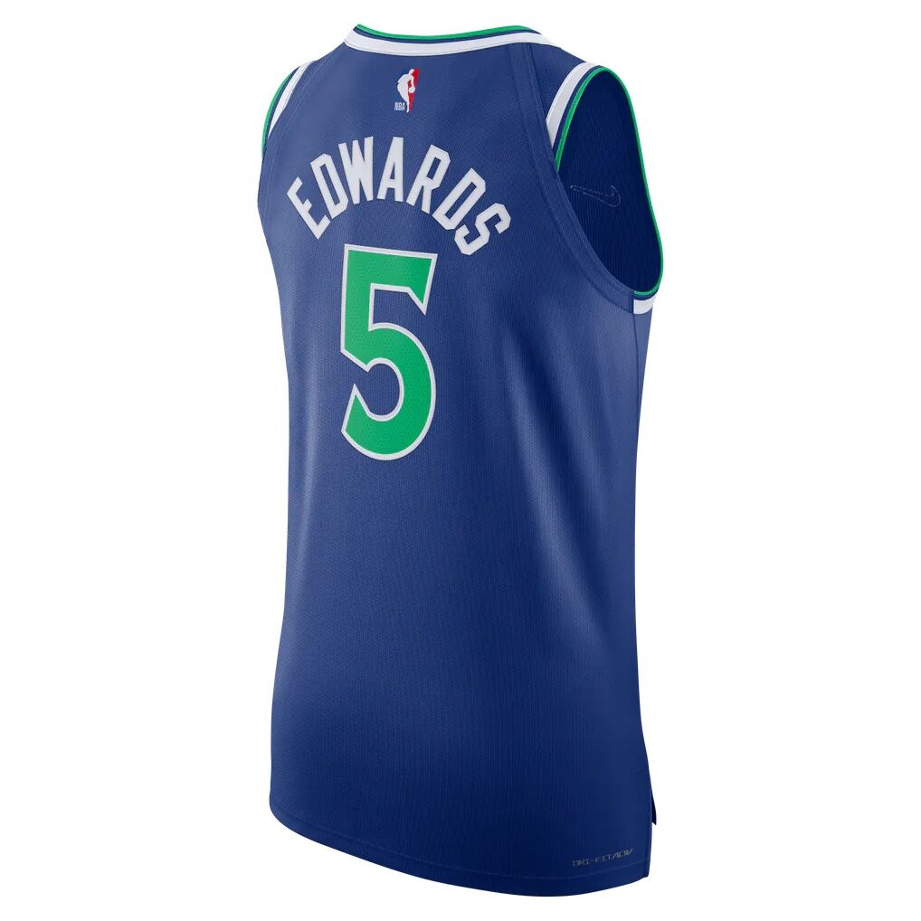 Anthony Edwards Minnesota Timberwolves Nike Authentic Jersey - Icon Edition