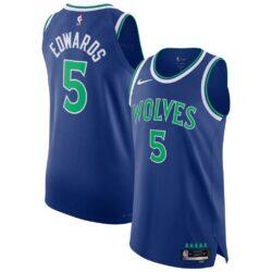 Anthony Edwards Minnesota Timberwolves Nike Authentic Jersey - Icon Edition