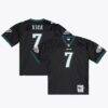 Michael Vick Philadelphia Eagles Mitchell & Ness 2012 Authentic Throwback Jersey - Black - Front View