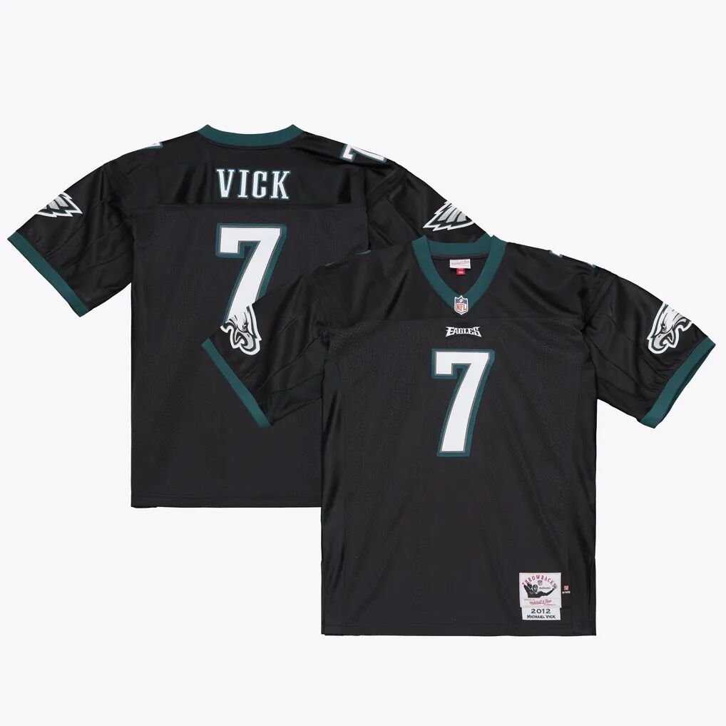 Michael Vick Philadelphia Eagles Mitchell & Ness 2012 Authentic Throwback Jersey