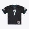 Michael Vick Philadelphia Eagles Mitchell & Ness 2012 Authentic Throwback Jersey - Black - Side View