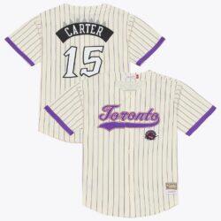 Vince Carter Toronto Raptors Mitchell & Ness Player Mesh Button-Front Jersey