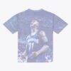 Kevin Garnett Minnesota Timberwolves Mitchell & Ness Hardwood Classics Player Sublimated T-Shirt - White - Detail View