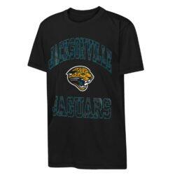 Jacksonville Jaguars Outerstuff Youth Retro Collection Swat T-Shirt - Black - Front View