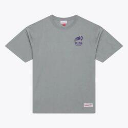 Phoenix Suns Mitchell & Ness Core Essentials T-Shirt - Gray - Front View