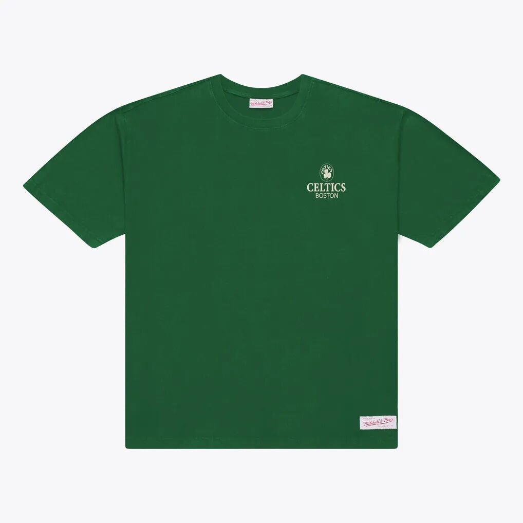 Boston Celtics Mitchell & Ness Core Essentials T-Shirt - Kelly Green