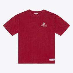 Houston Rockets Mitchell & Ness Core Essentials T-Shirt - Red - Front View