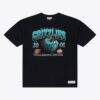 Memphis Grizzlies Mitchell & NessCore Graphic T-Shirt - Black - Front View