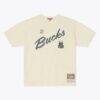 Milwaukee Bucks Mitchell & Ness Women's Heritage Hues T-Shirt - - Front View