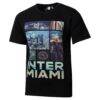 Inter Miami CF Sport Design Sweden City Explore Relaxed T-Shirt - Black - Side View