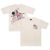 Lionel Messi Inter Miami CF Peace Collective Player Graphic Premium T-Shirt - Cream - Front View