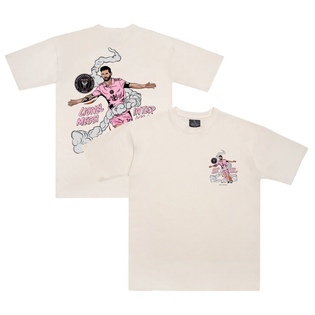Lionel Messi Inter Miami CF Peace Collective Player Graphic Premium T-Shirt