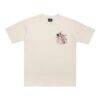 Lionel Messi Inter Miami CF Peace Collective Player Graphic Premium T-Shirt - Cream - Side View