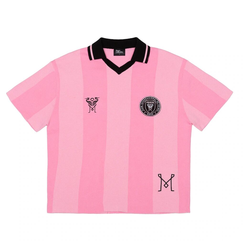 Inter Miami CF Peace Collective Team Crest Knit Jersey