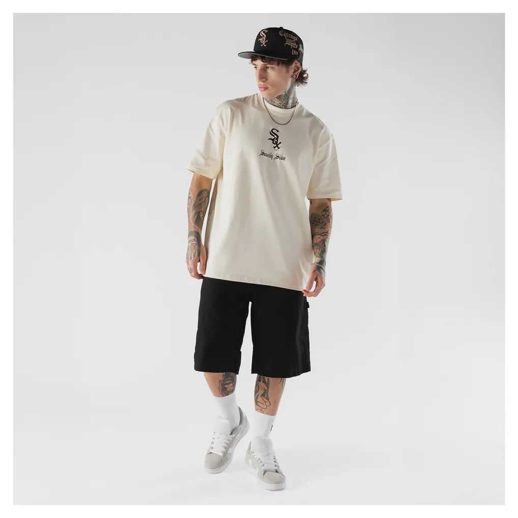 Chicago White Sox New Era Heritage Gothic Lettering T-Shirt