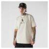 Chicago White Sox New Era Heritage Gothic Lettering T-Shirt - Cream - Front View