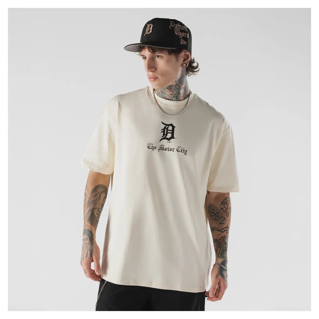 Detroit Tigers New Era Heritage Gothic Lettering T-Shirt