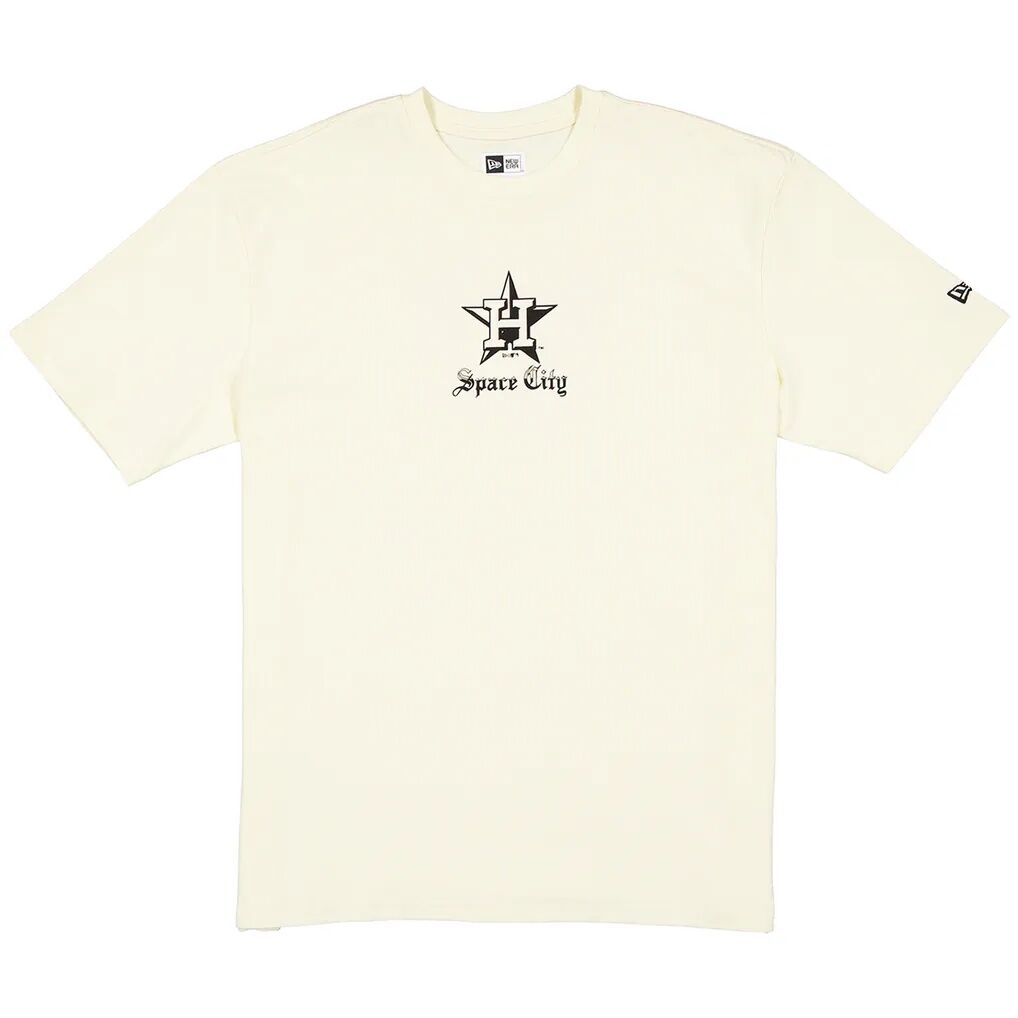 Houston Astros New Era Heritage Gothic Lettering T-Shirt