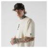 Boston Red Sox New Era Heritage Gothic Lettering T-Shirt - Cream - Side View