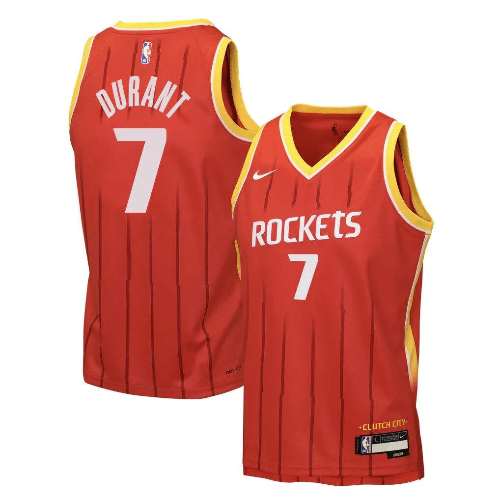 Kevin Durant Houston Rockets Nike Youth Swingman Jersey - Icon Edition