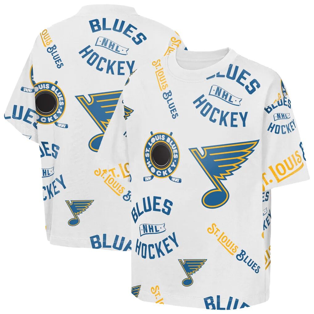 St. Louis Blues Outerstuff Youth Unstoppable Elevated T-Shirt