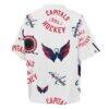 Washington Capitals Outerstuff Youth Unstoppable Elevated T-Shirt - White - Detail View